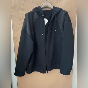 Brunello Cucinelli - Zip -Up Hooded Jacket with Monili Detail